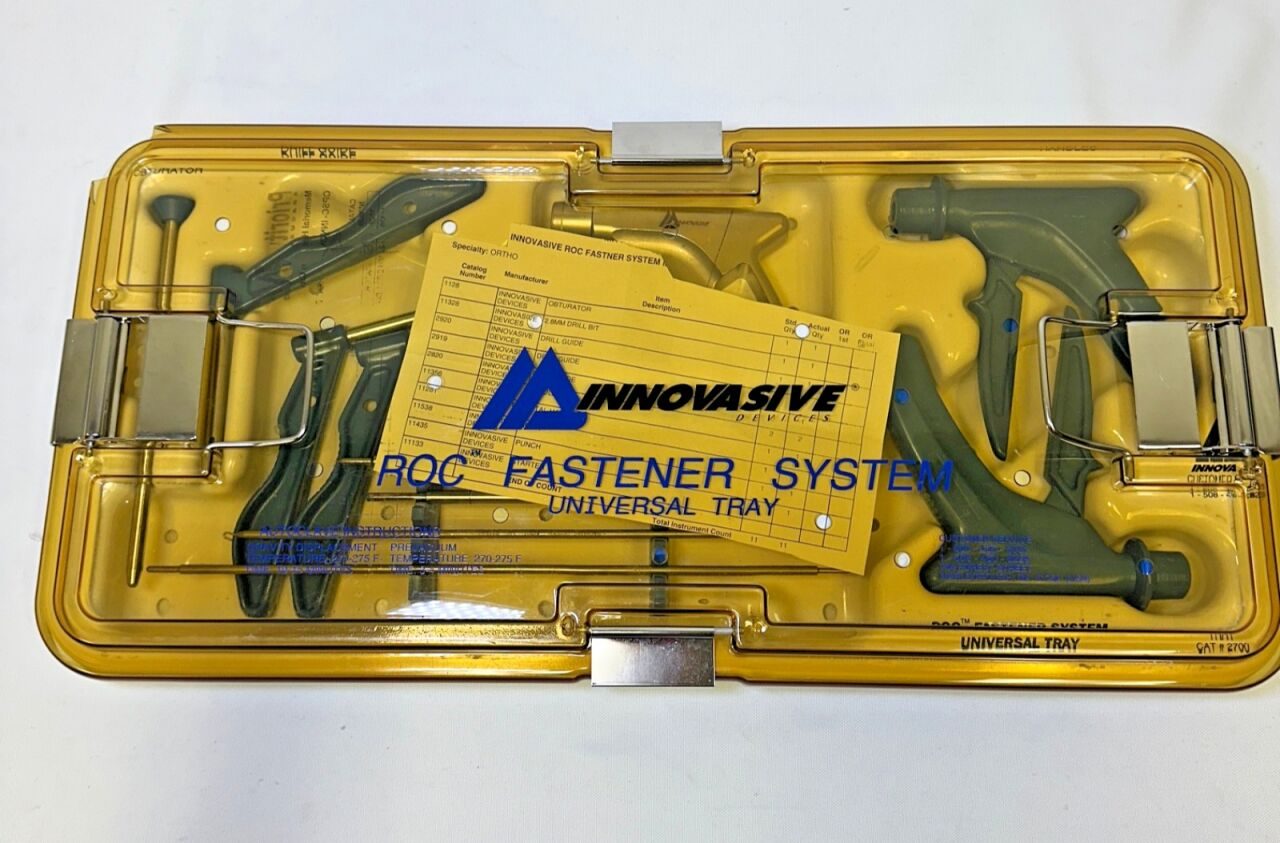 INNOVASIVE 2700 ROC Fastener System Universal Tray 9 Piece — photo 10