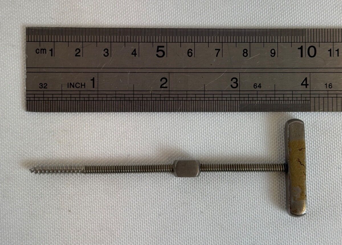 W. LORENZ Carroll Girard Screw T-Bar Maxillofacial Orthopedic Instrument — photo 6