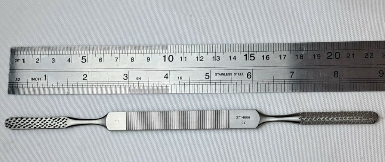 XOMED 3714668 Double-Sided ENT Surgical Rasp — photo 6