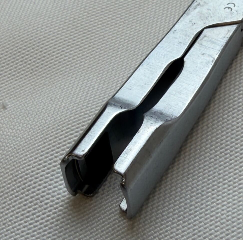 GLOBUS MEDICAL 624.305 Trial Sizer Holder Holding Forcep Straight Jaw OrthoNeuro — photo 3