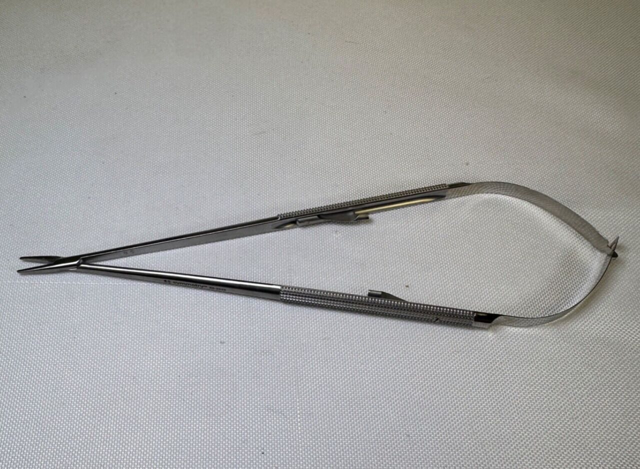 SYMMETRY SURGICAL 55-2525 Jacobson Needle Holder Locking Straight — photo 2