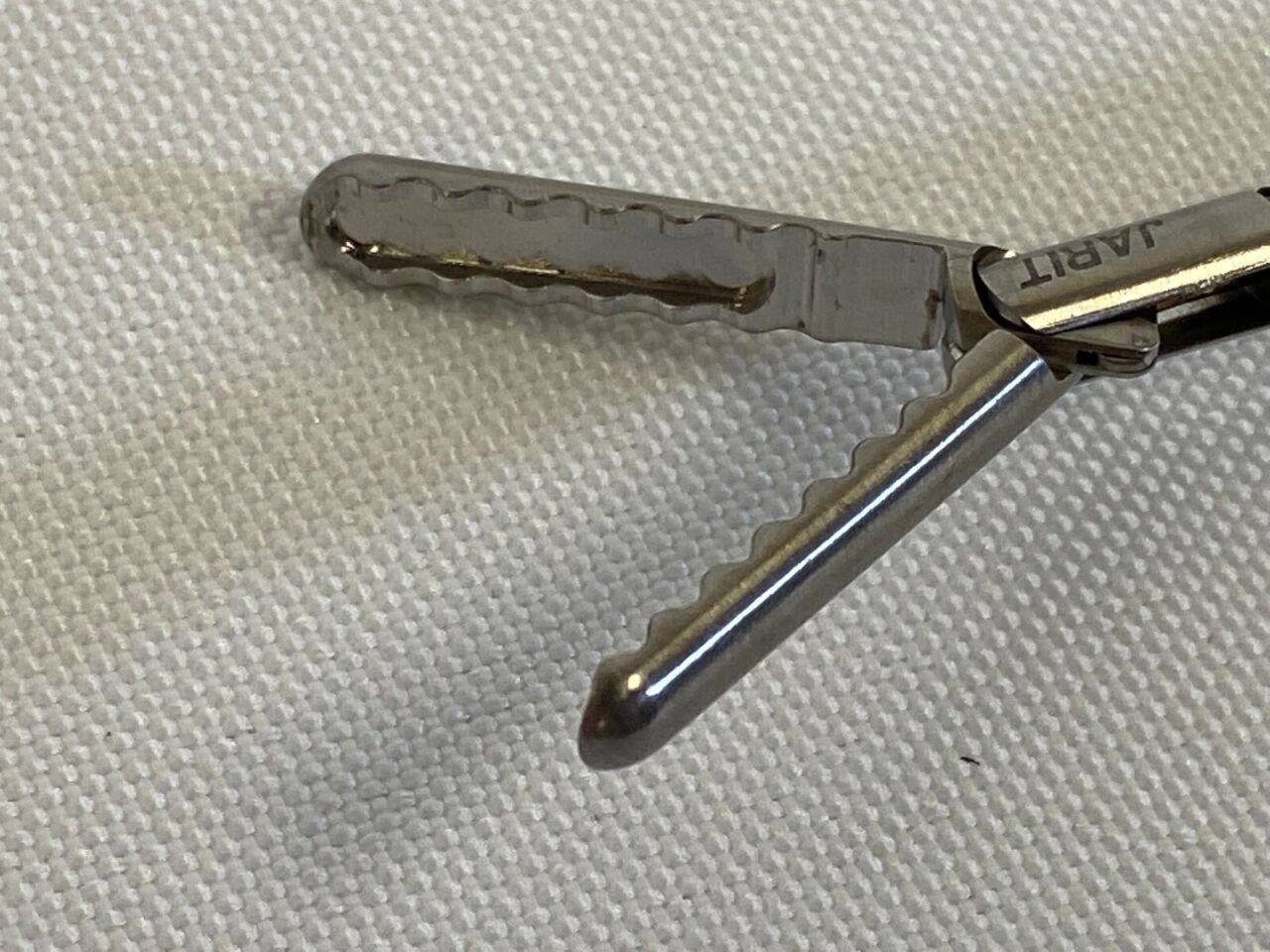 JARIT 625-107D5 Roto-Lok Laparoscopic Locking Lever Grasping Forceps 5mm x 384mm — photo 4