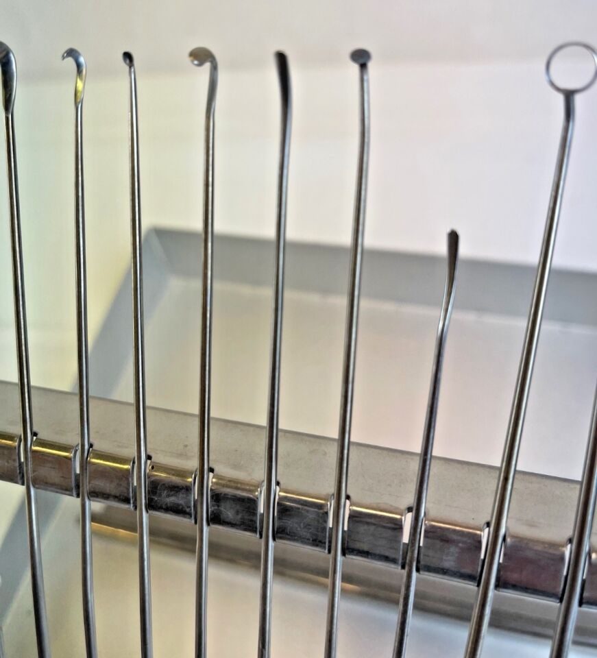 V. MUELLER Various  Transphenoidal Dissector Instrument Set w/ Case — photo 7