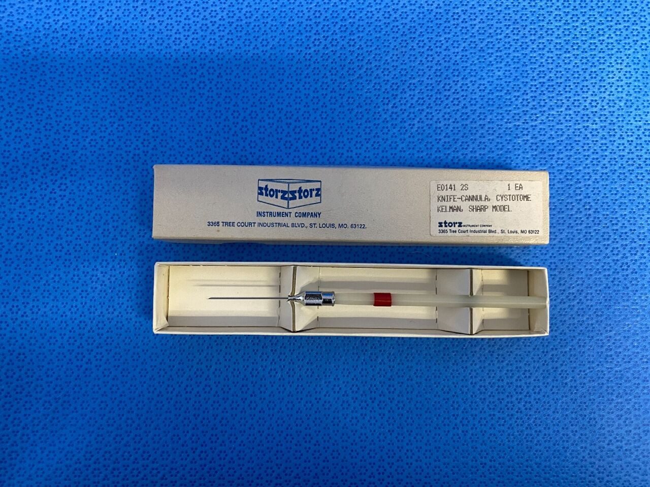 KARL STORZ E0141 2S Yale 22 B-D 22 Kelman Cystotome Knife Sharp