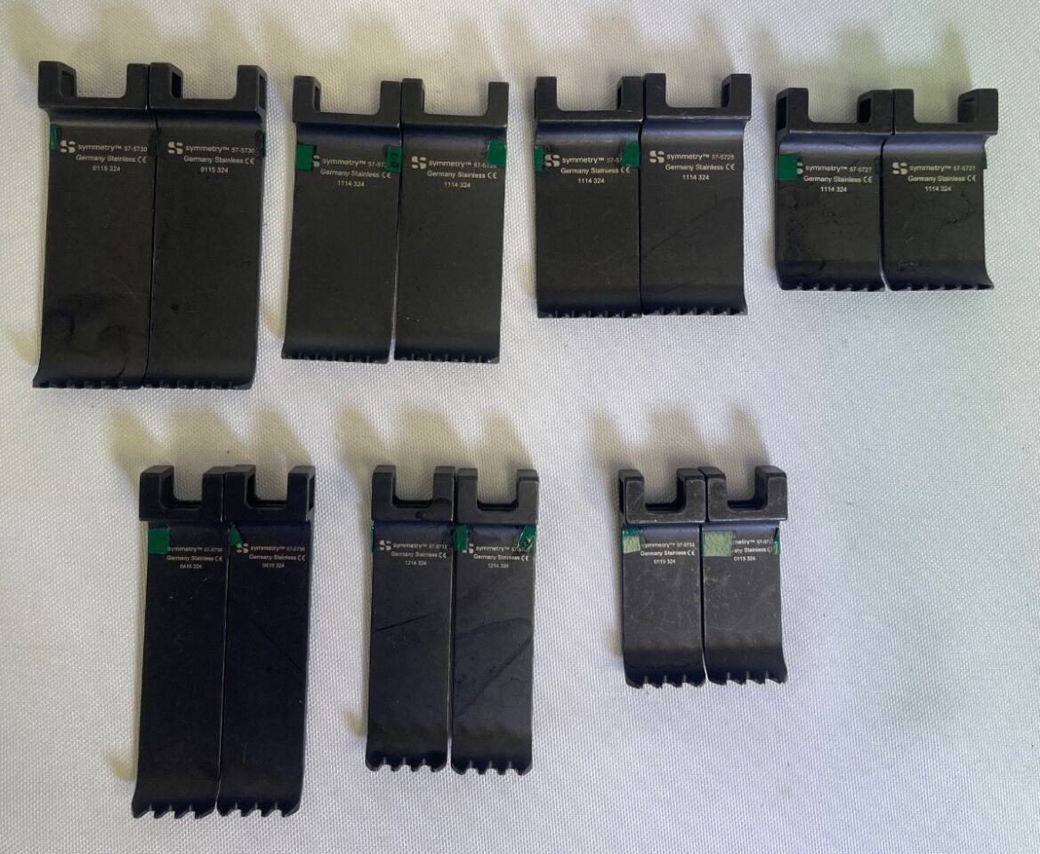 SYMMETRY McCulloch Retractor Muscle Blades 14 Piece Set — photo 1