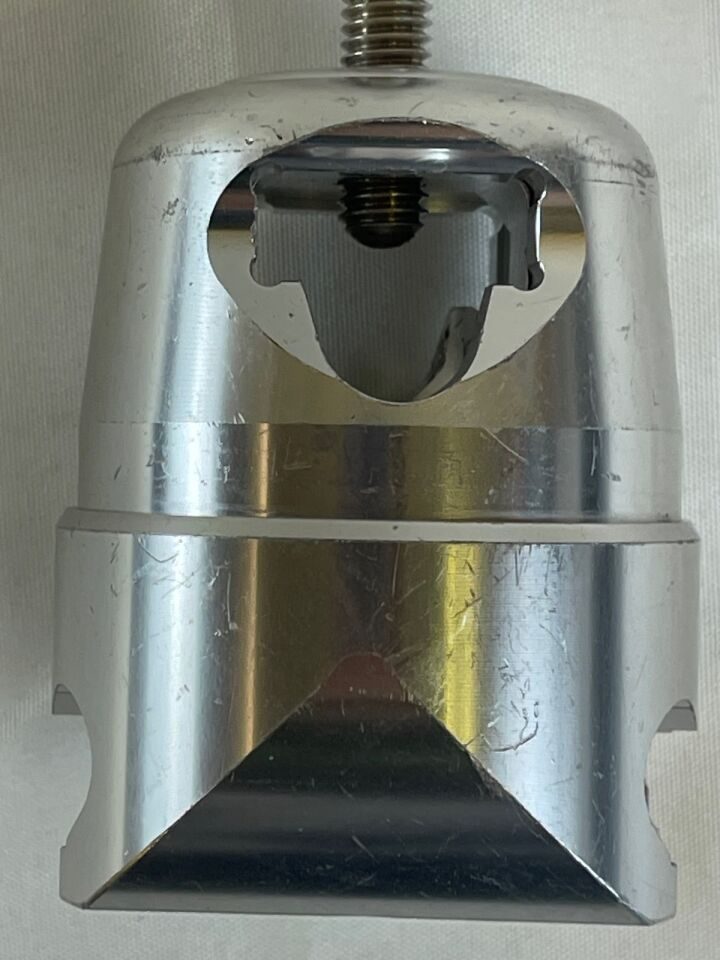 ELMED 15090-55 Lite Table Mounted Clamp Socket Aluminum — photo 4