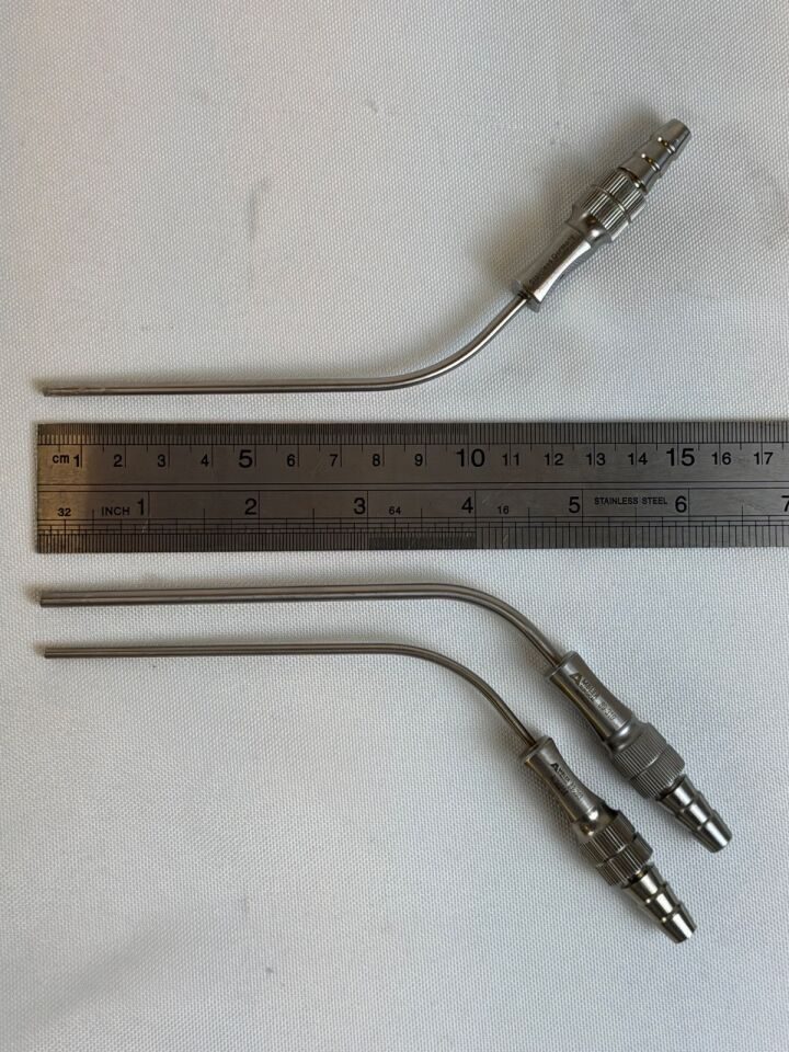 AMBLER SURGICAL  Set of 3 Ferguson Frazier Suction Tubes 8Fr 10Fr 12Fr — photo 5