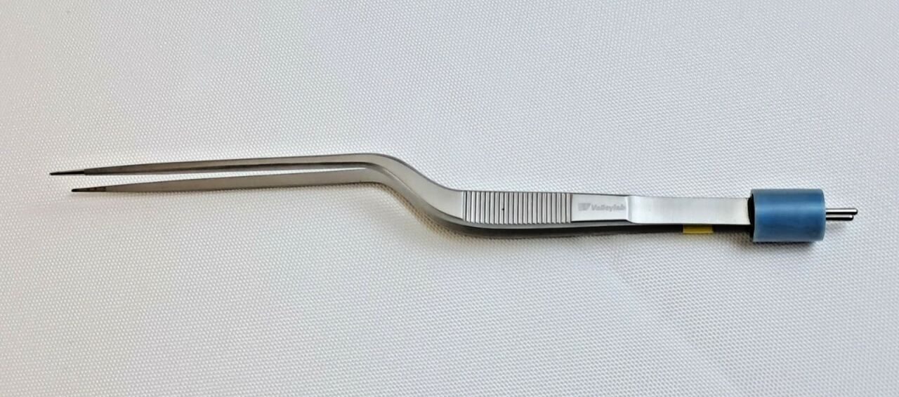 MEDTRONIC E4058-CT Cushing Bayonet Bipolar Forceps 7.5" 0.7mm Tip — photo 3