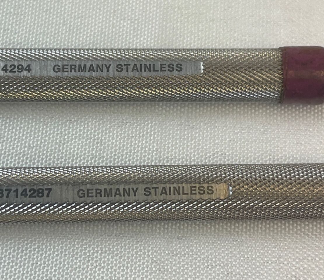 ORLIS SURGICAL 3714294 & 3714287 Push & Pull 90deg Blades 7mm & 10mm ENT — photo 3
