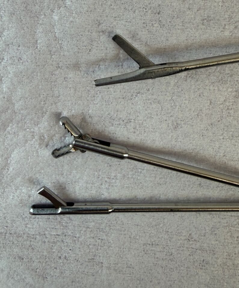 OLYMPUS Set of 3 7Fr Hysteroscope Forceps Punch Grasper Scissor OBGYN — photo 4