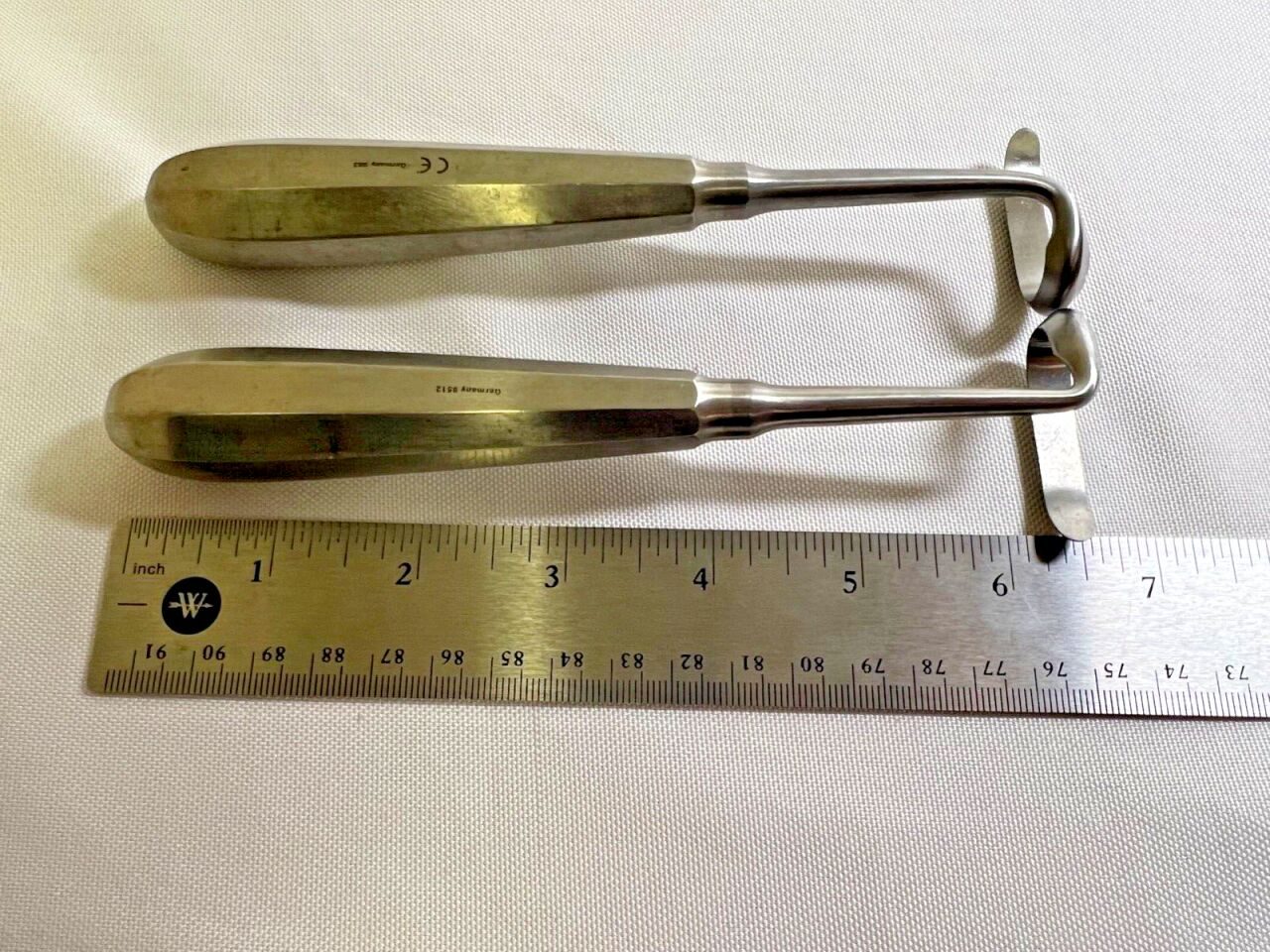 CODMAN 52-8000 & 52-8001 Left & Right Doyen Rasps Orthopedic — photo 5