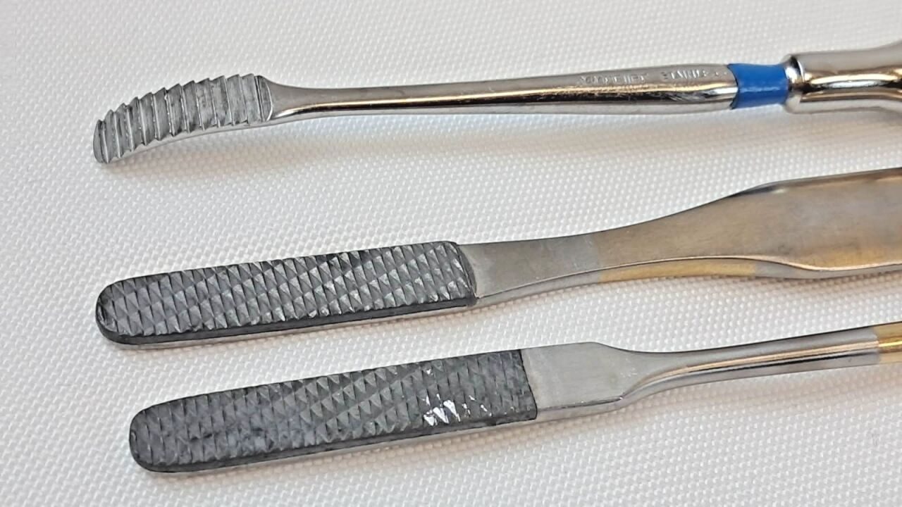 SNOWDEN-PENCER 32-3004 TC Set of 3 ENT Nasal Rasps — photo 3
