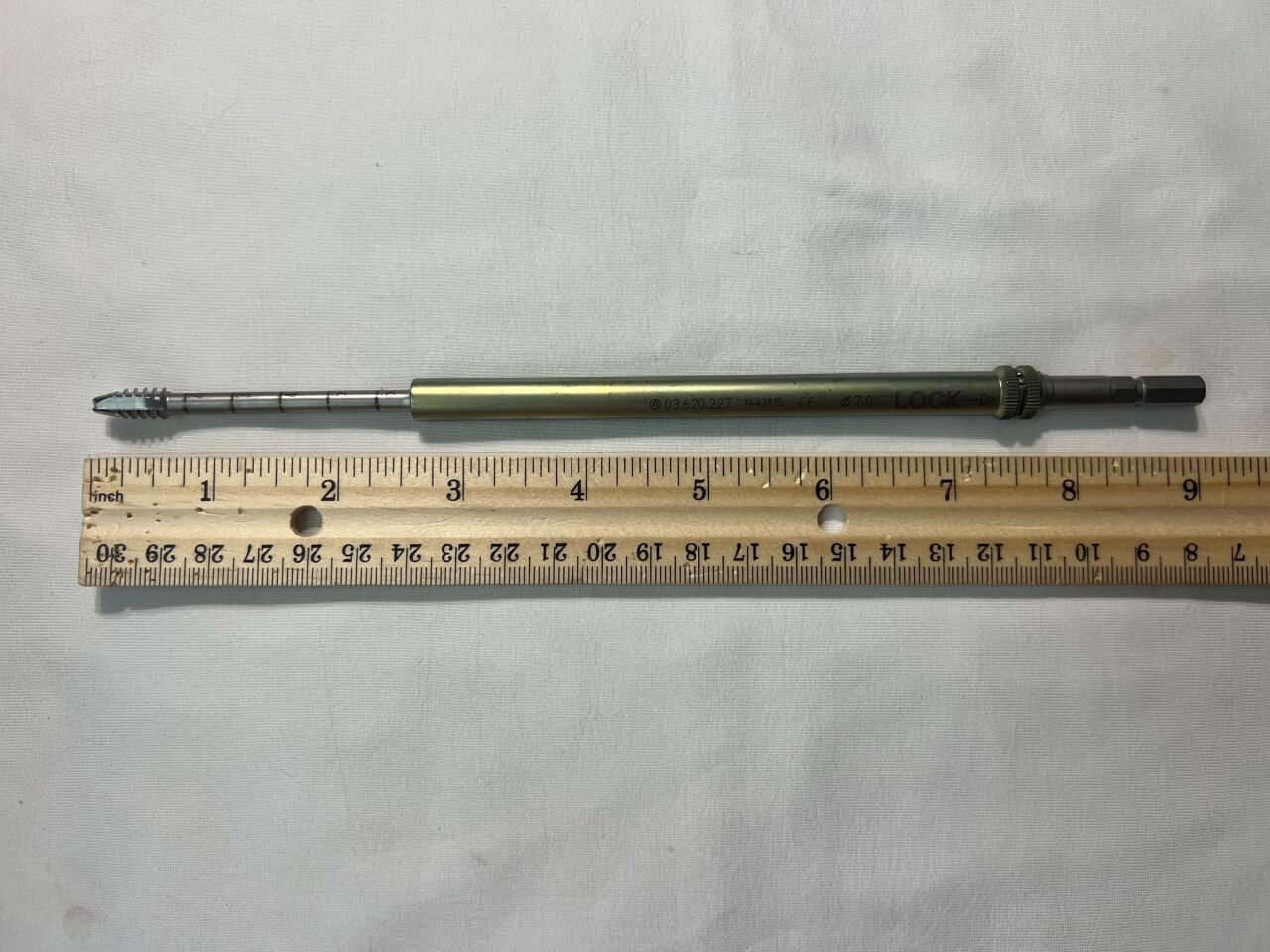 SYNTHES 03.620.207 & 03.620.227 Cannulated Tap & Protection Sleeve For 7mm Dual Core Screws — photo 2