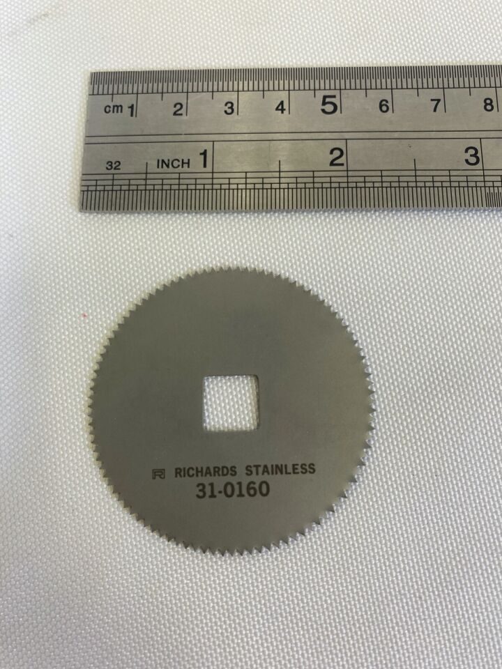 RICHARDS 13-0160 Alpha Cast 2" Diameter Cast Saw Blade — photo 4