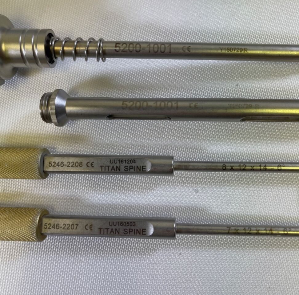 MEDTRONIC 6240004 6240005 Verte Stack Anatomic PEEK Instrument Sets Neuro Spine — photo 4
