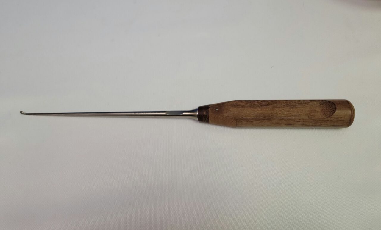 SYNTHES 389.63 2 Angled Cup Bone Curette — photo 1