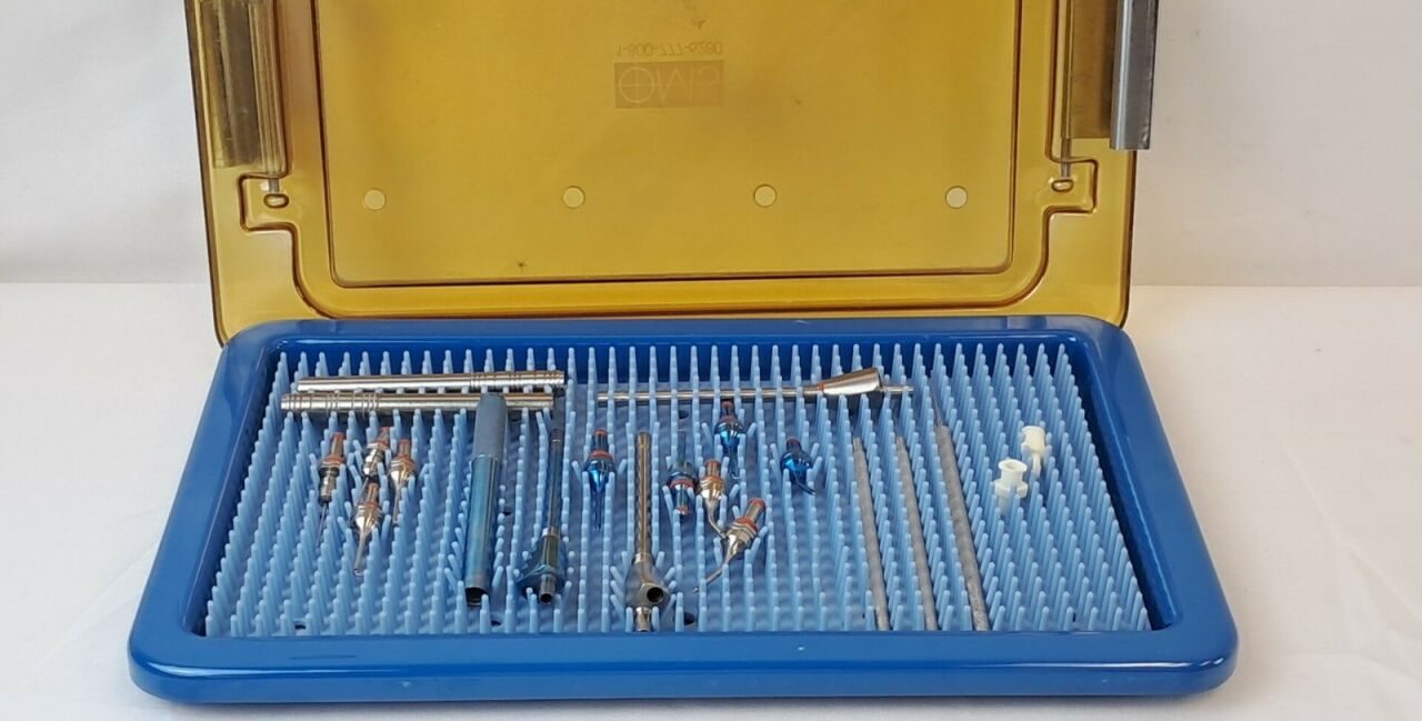 STORZ 21 Piece I/A Ophthalmic Set w/ Sterilization Case — photo 1