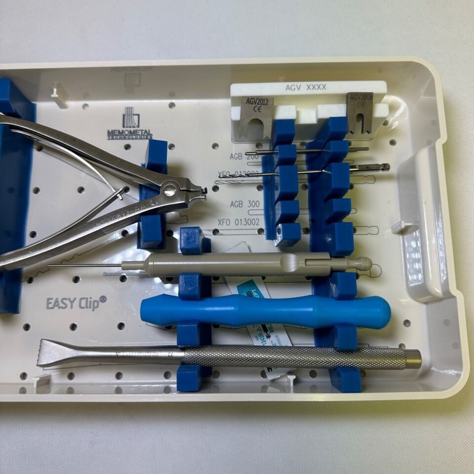 MEMOMETAL EASYCLIP Hand & Foot Surgery Instrument Set — photo 5
