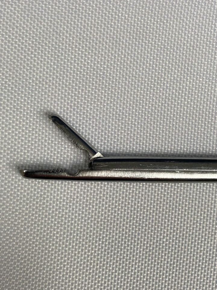 AESCULAP FF534 Caspar Rongeur Straight 4mm x 14mm x 6" w/ Teeth — photo 3