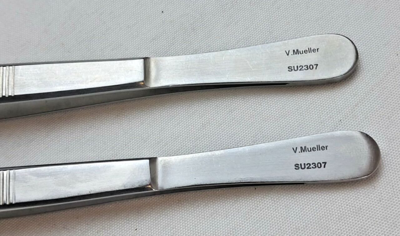 V. MUELLER SU2307 Dressing Forceps 10" Serrated — photo 3