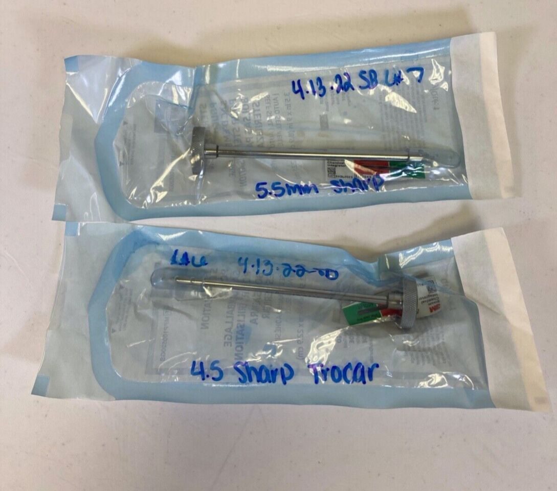 ARTHREX AR-3402-4.5 & 5.5 Sharp Obturators for Arthroscopic Cannulas