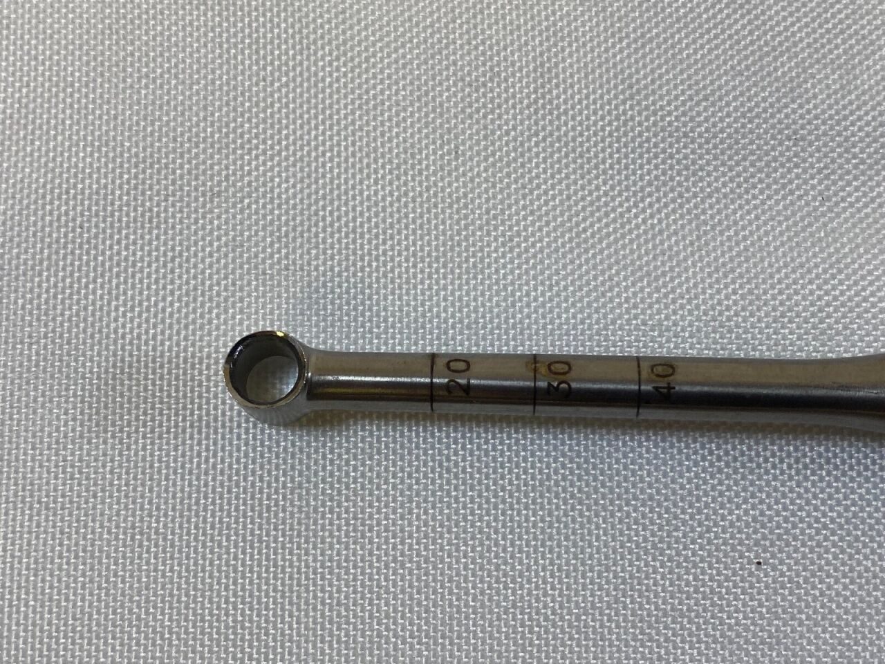 Straight 8mm Cone Ring Curettes 12" Spine Neurology Orthopedic — photo 3