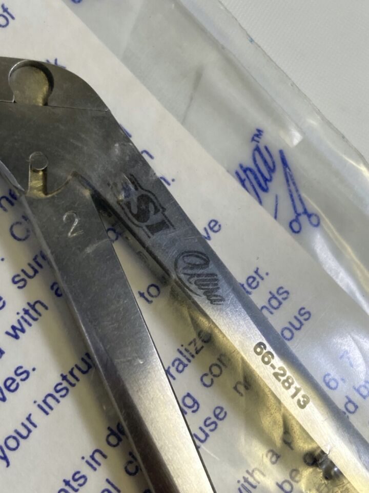 SSI ULTRA SYMMETRY 66-2813 Weil Blakesley Nasal Forcep Fenestrated 45deg x 5mm Jaw — photo 2
