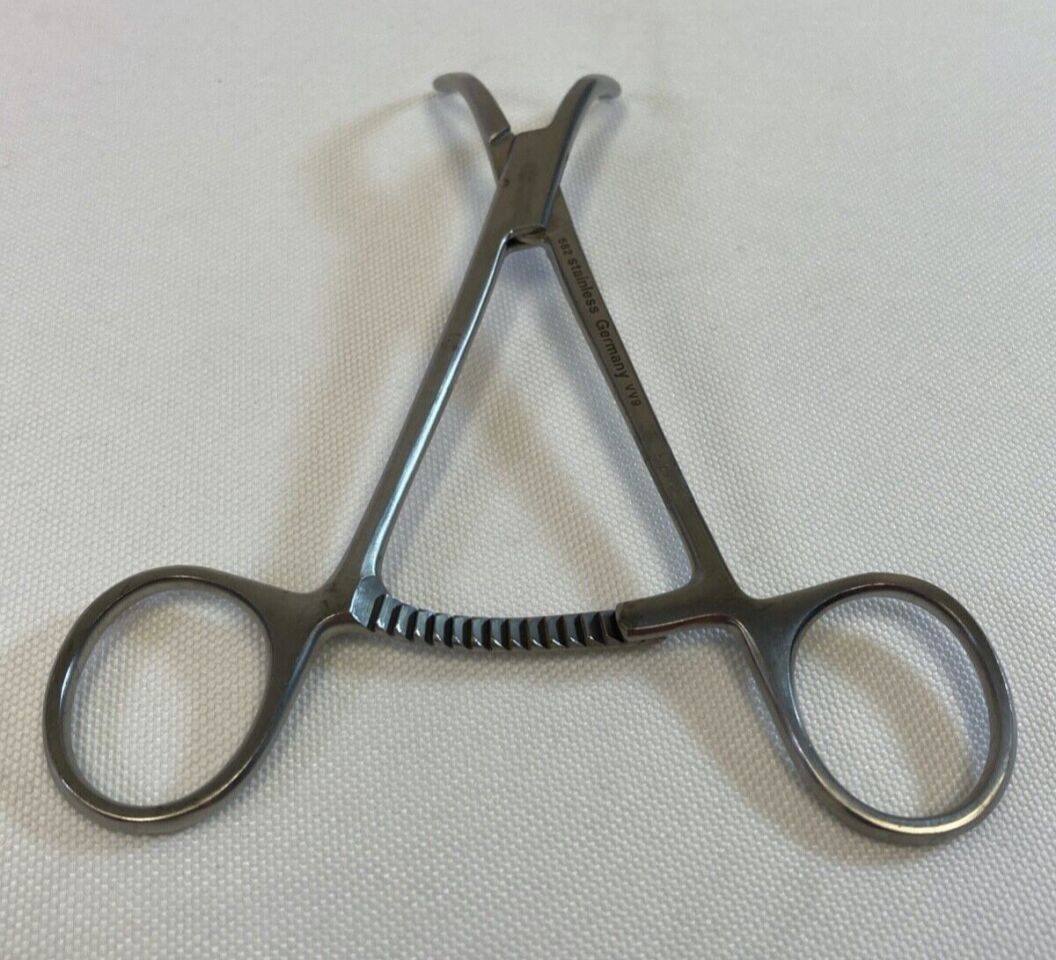 ARTHREX AR-8943-07 Bone Reduction Forceps Curved Pointed 5.25" Orthopedic Trauma — photo 6