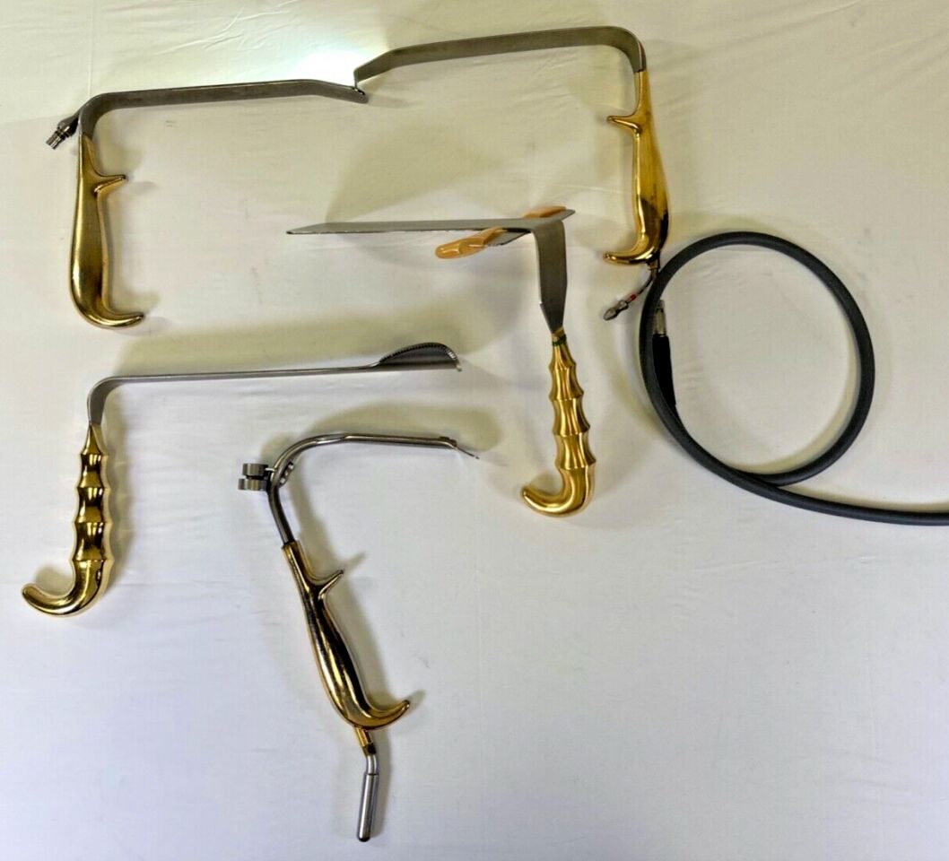 VARIOUS  Snowden Pencer ASSI Padgett Plastic Surgery Retractors w/ Cable — photo 2