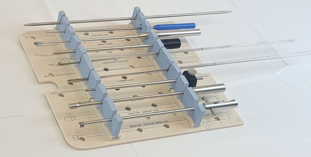 BIONX 9Pc Shoulder Instability Instrument Set w/ Case — photo 2