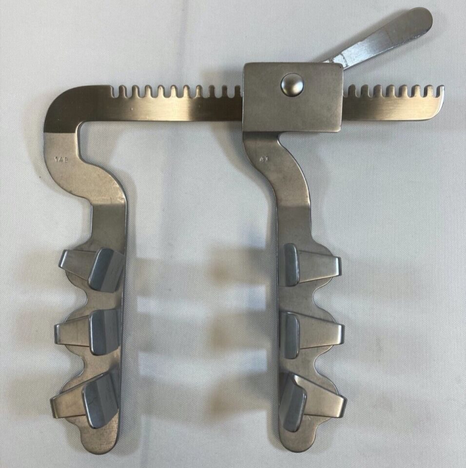 SNOWDEN-PENCER 89-9307 7 Cardiovascular Al Self Retaining Retractor w/ Extras — photo 5