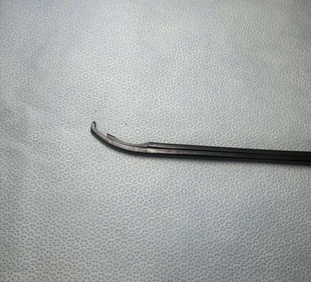 FEHLING NNR-3 Ceramo Sublaminar 3mm Foraminotomy Curved 8" Kerrison Rongeur — photo 2