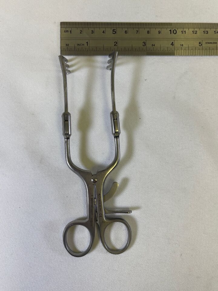 GYRUS ACMI 202518 Explor Adjustable Mastoid Retractor 3x3 Blunt Prong 7" ENT — photo 5