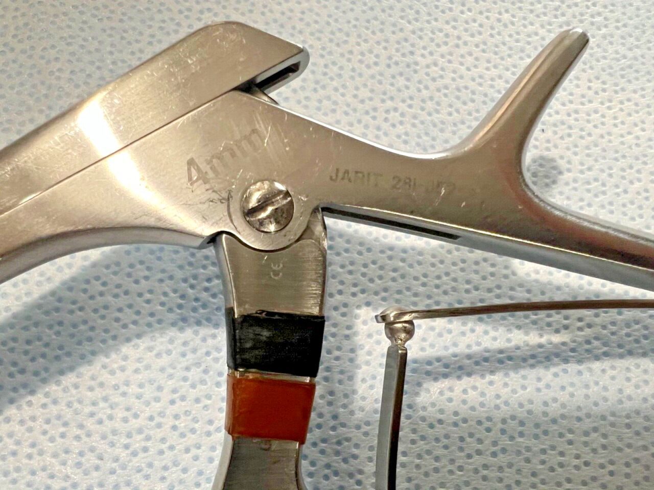 JARIT 281-051/52/53 Laminectomy Micro Kerrison Rongeurs 90deg x 8" - Set of 3 — photo 3