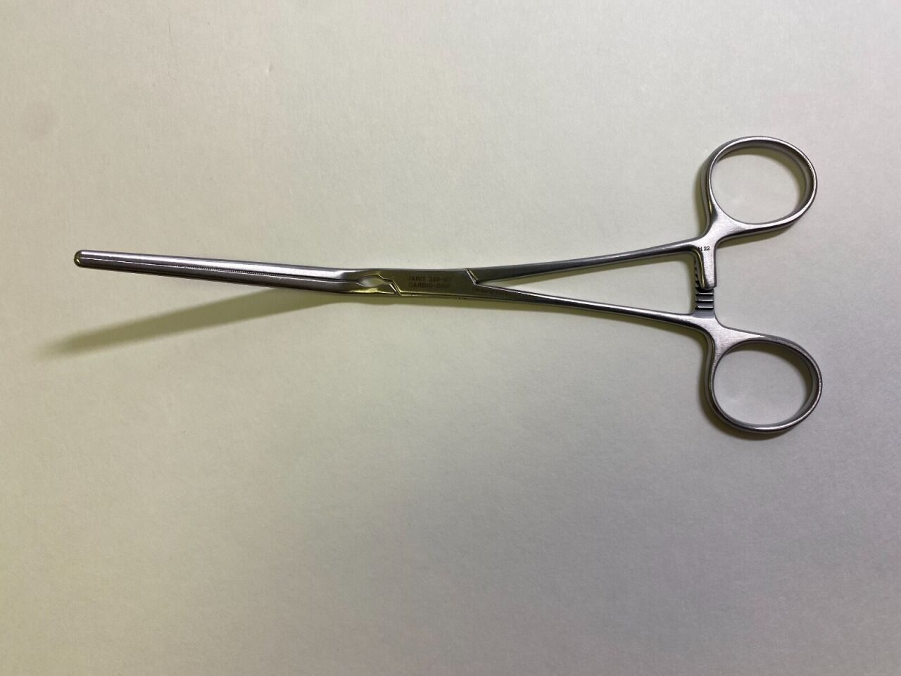 JARIT 320-217 Leland Jones Peripheral Vascular Clamp 30deg 190mm