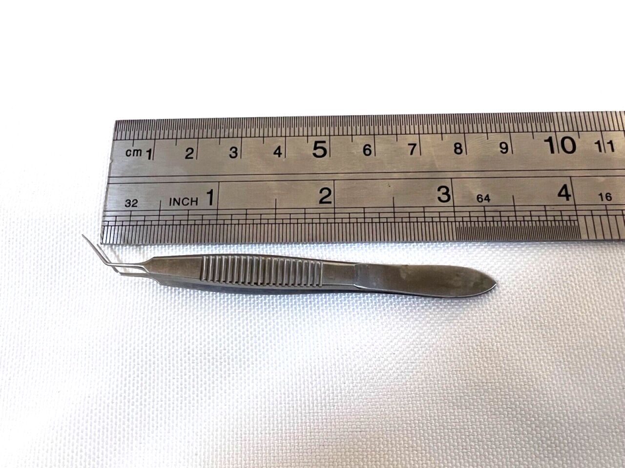 KARL STORZ E1815 AK Kelman-McPherson Tying Forceps Angled 45deg X 3.3" Length — photo 4