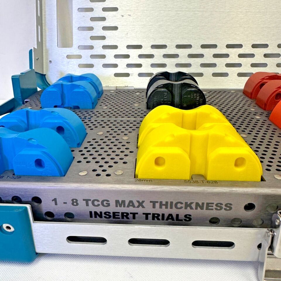 STRYKER Triathlon 1-8 TCG Trial Cutting Guide Max Thickeness Insert Set — photo 5