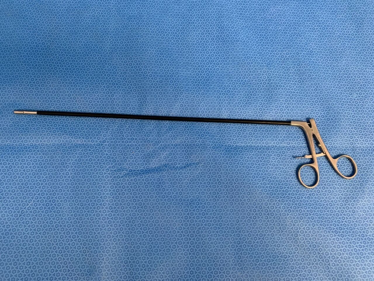 JARIT 600-100 Laparoscopic Double Action Grasper 5mm X 32cm Ratcheting Insulated