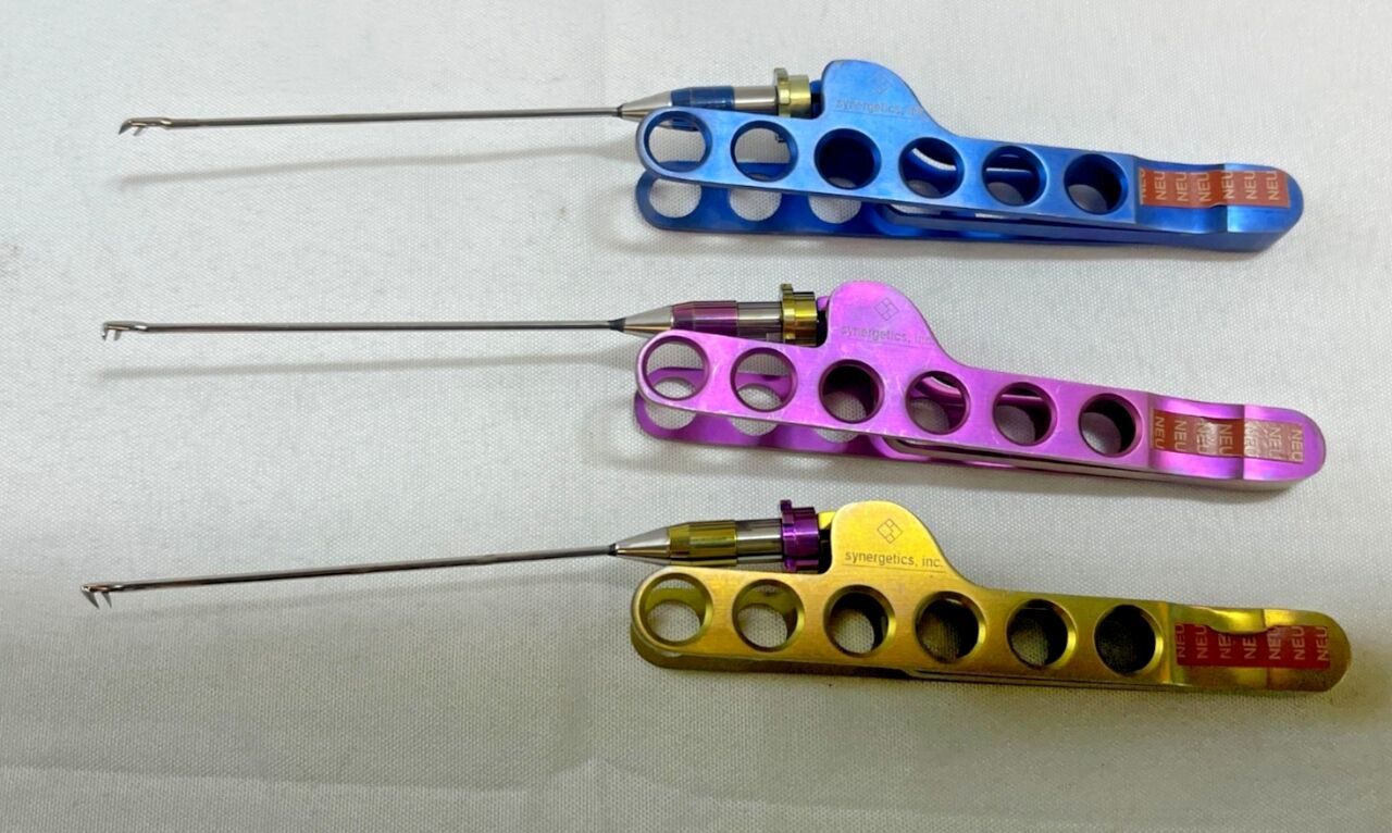 SYNERGETICS Various Vertical Rotating Neuro Scissor Set — photo 2