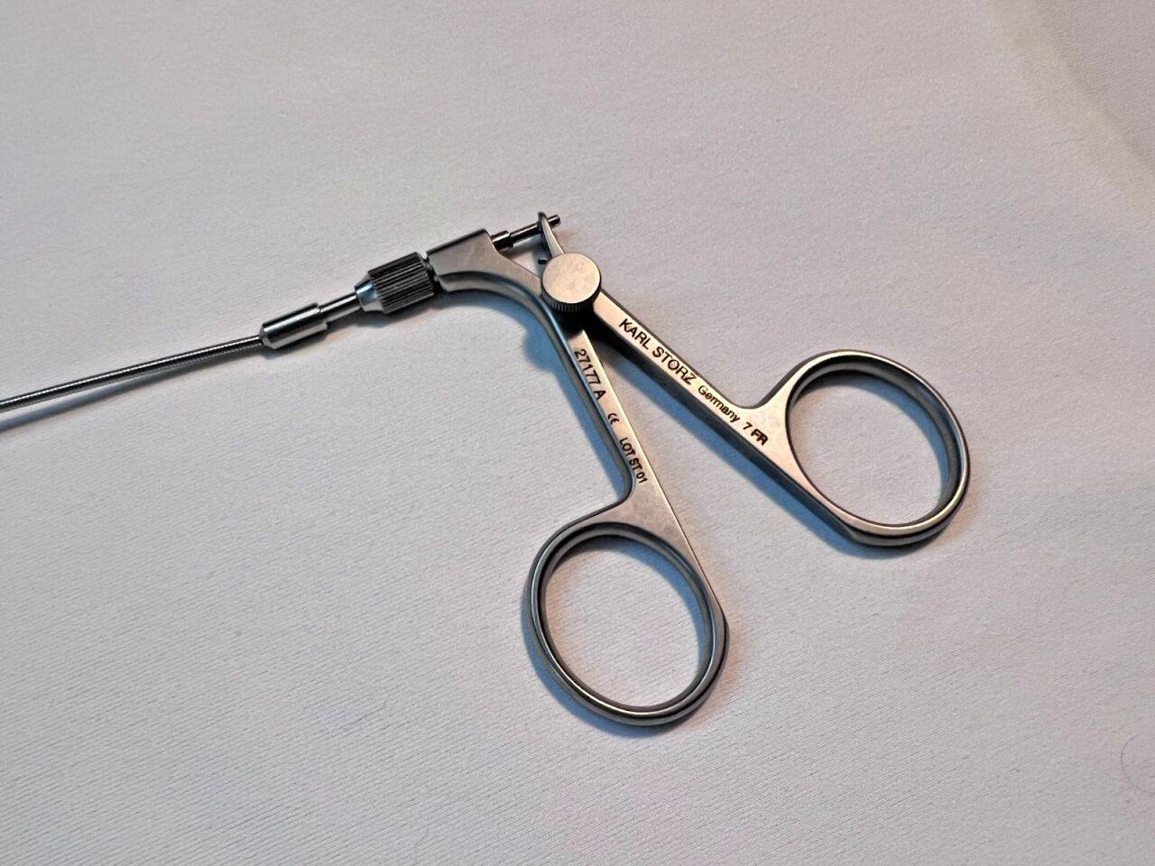 KARL STORZ Storz 27177A Karl  Flexible Biopsy Spoon Cup Forceps Double-Action — photo 4