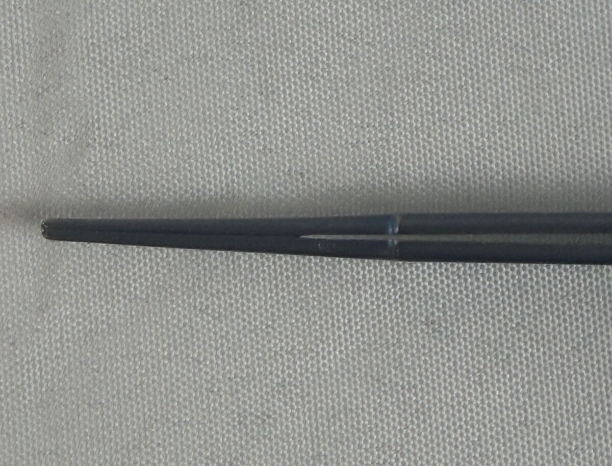 V. MUELLER CH03742 Delicate Touch 1mm Titanium Gerald Debakey Forceps 8" Neuro — photo 5