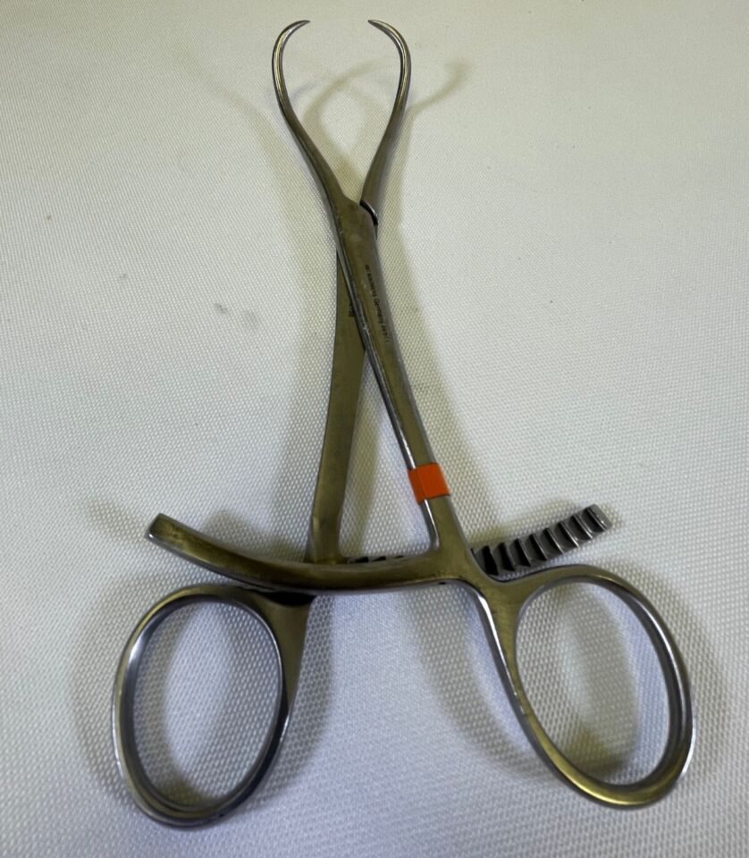 ACUMED MS-1280 Bone Reduction Forceps 8" Sharp Points — photo 5