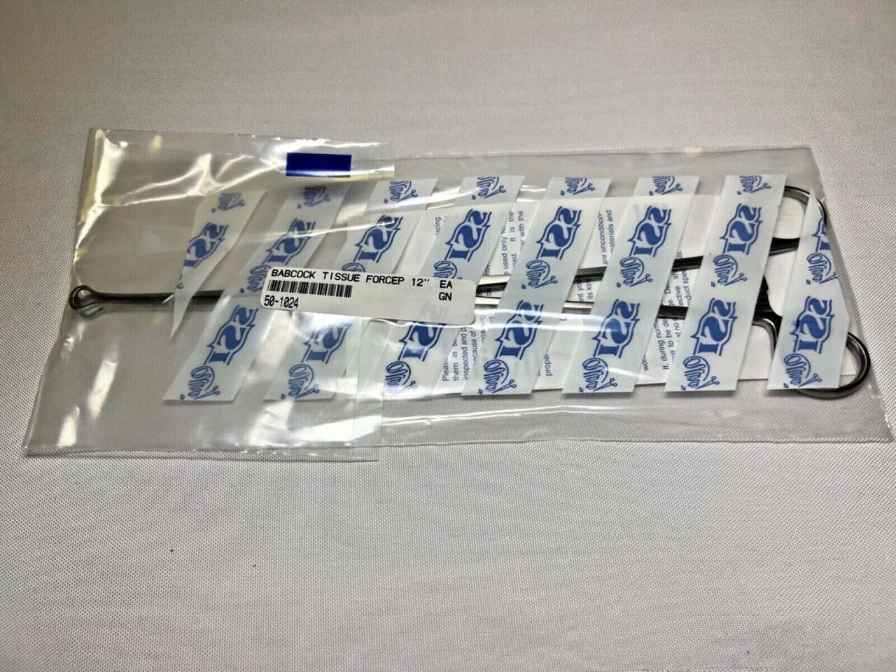 SSI ULTRA 50-1024 Babcock Tissue Forceps 12" — photo 1