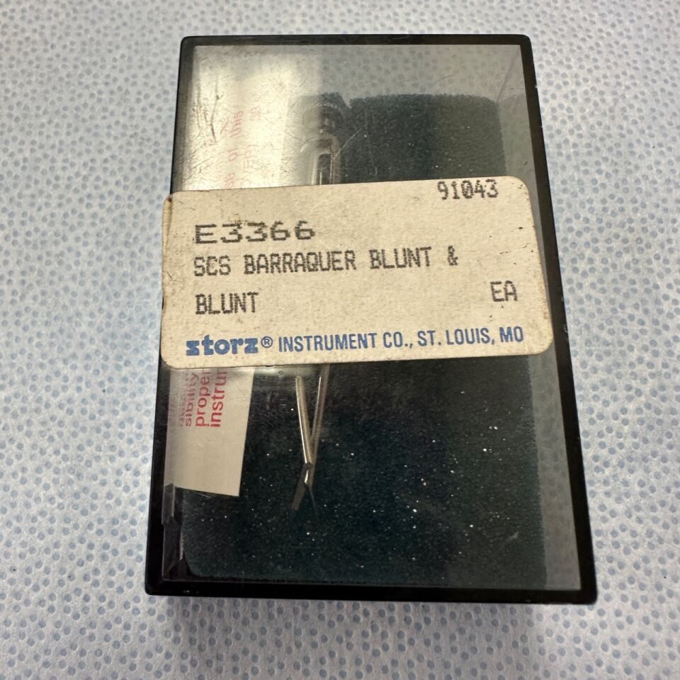 KARL STORZ E3366 Barraquer Ophthalmic Iris Scissors — photo 5