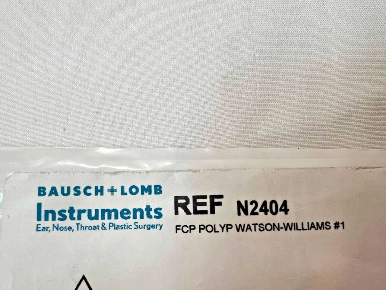 BAUSCH & LOMB N2404 Watson-Williams Nasal Polyp Forcep #1 6mmX8mm Jaws — photo 2