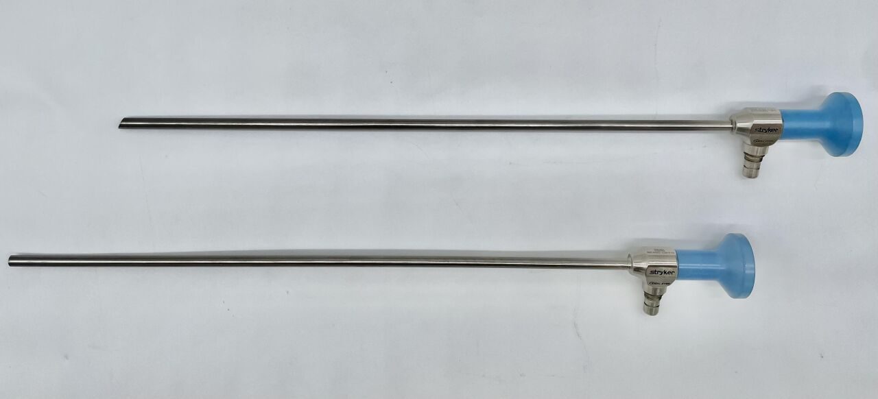 STRYKER 502-539-010. 502-539-030 502-539-010 and 502-539-030 Autoclavable Ideal Eyes Laparoscope 5mm x 0 degree and 5mm x 30 degree