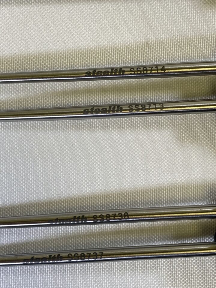 STEALTH SURGICAL Various Cervical Axial Curettes w/ Sterilization Case — photo 9