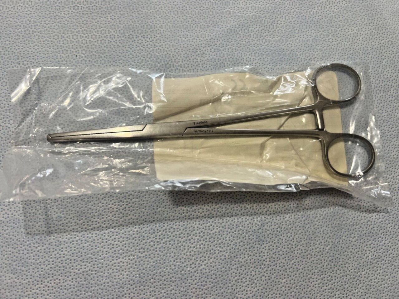 SYMMETRY SURGICAL 16-1220 Rochester Ochsner Straight Forceps 1x2 Teeth 8" Length — photo 1