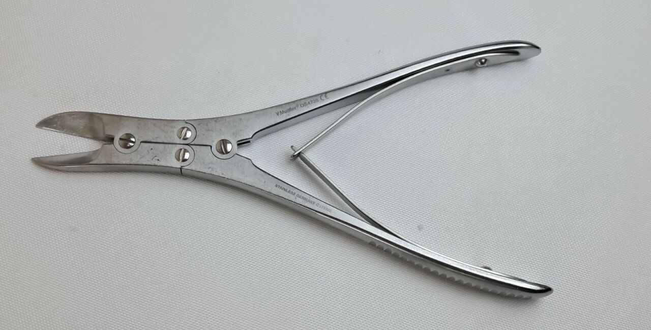 V. MUELLER OS4735 Bone Cutting Forceps, D/A, Straight, Orthopedic