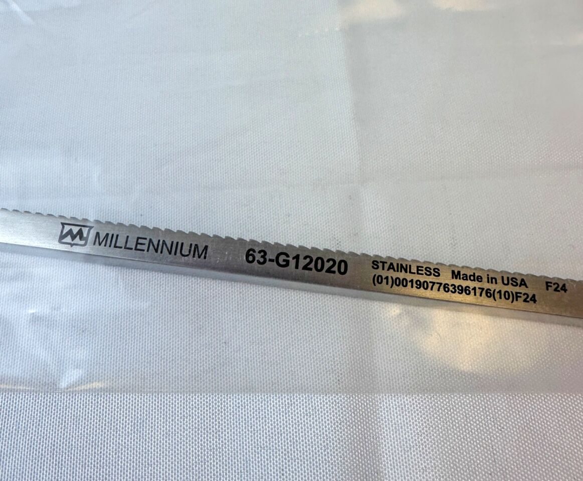 MILLENNIUM SURGICAL 63-G12020 Universal Ring Retractor Blade Malleable 3" X 6" — photo 3